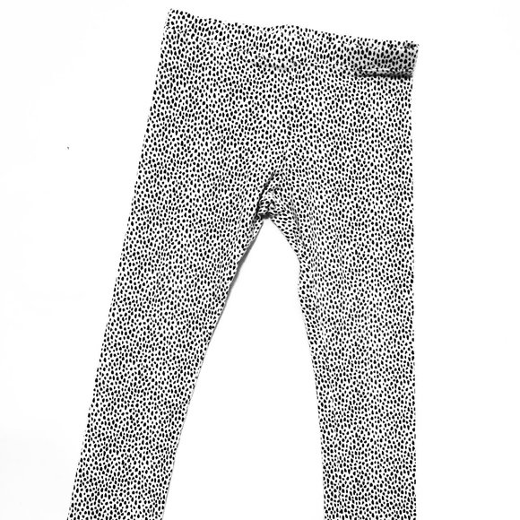 Old Navy B&W Spotted Animal Print Leggings